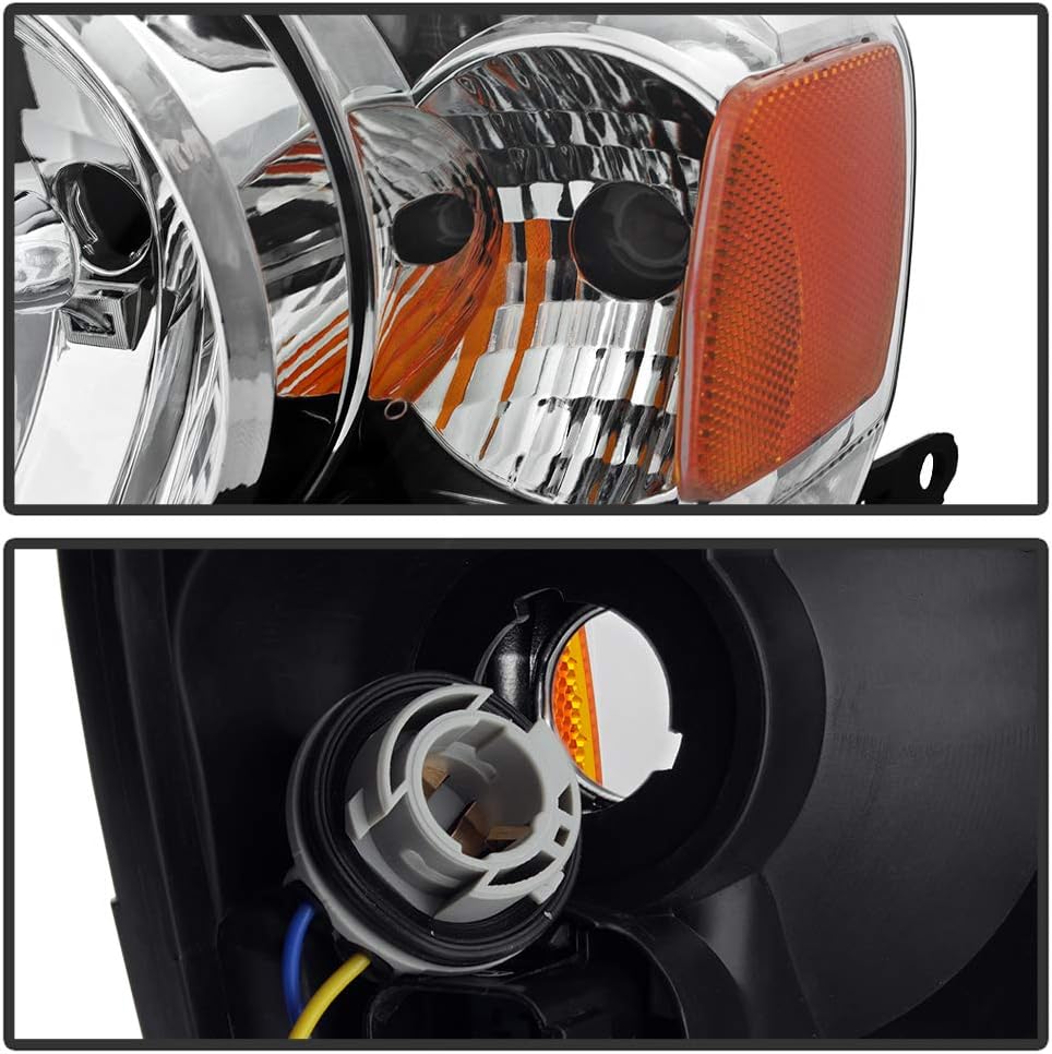 Ford Escape Headlights Headlamps Assembly Pair Set Left+Right O858