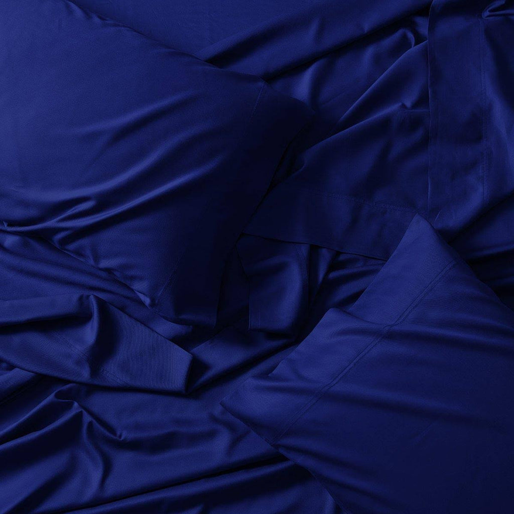 Royal Blue Bamboo Sheets Set I177265
