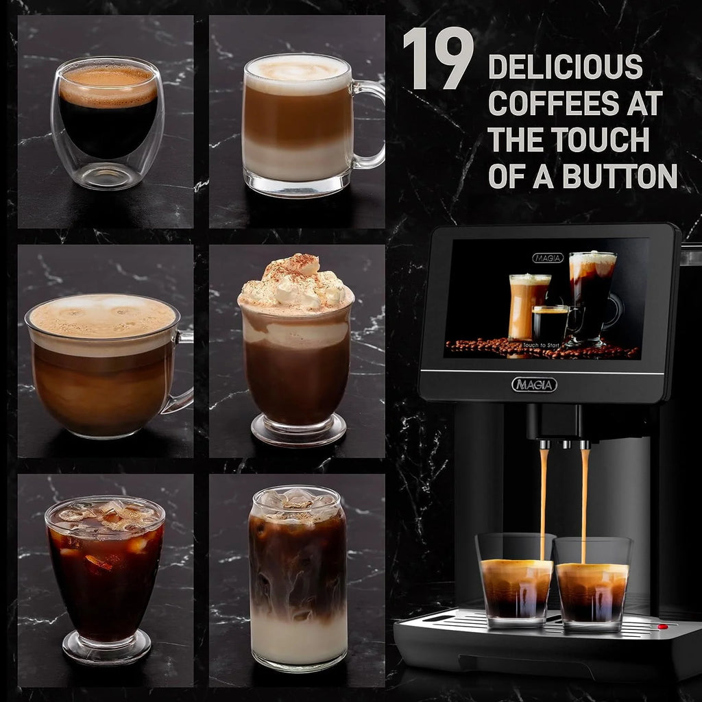 Black 1800ml Espresso Coffee Maker G6485