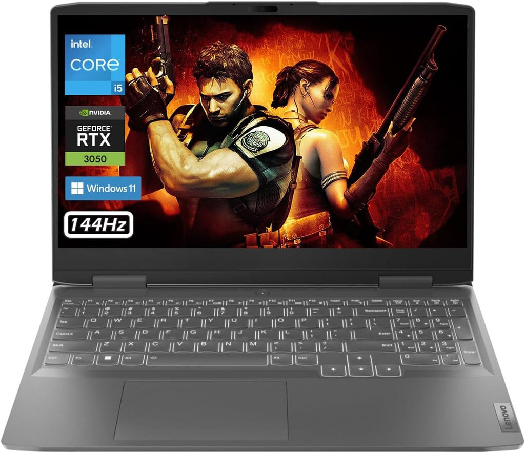 15.6" Gaming Laptop, 144Hz IPS, Intel Core i5-13420H, 32GB RAM 2TB Storage, NVIDIA GeForce RTX 3050, Backlit KB, Win11, Storm Grey T315764