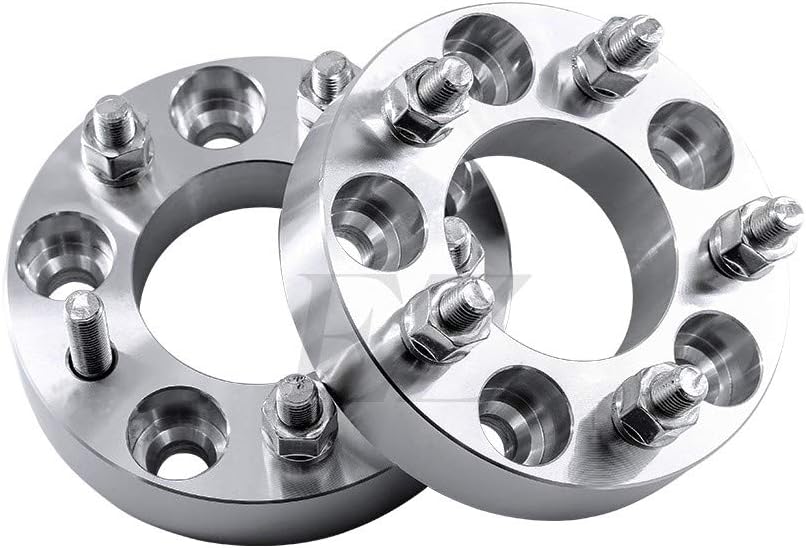 2 Wheel Adapters 5x120 to 5x120 Thickness 1.25 Inch 72.56mm Bore 14x1.5 Studs Y43504