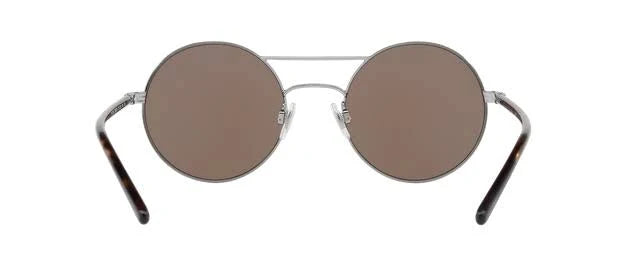 Gunmetal Round Sunglasses Q248661
