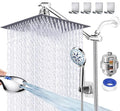 12" Rain Shower Head with Handheld Spray Combo A27210