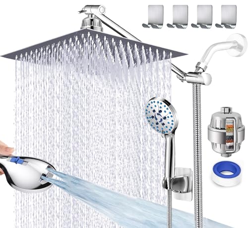 12" Rain Shower Head with Handheld Spray Combo A27210