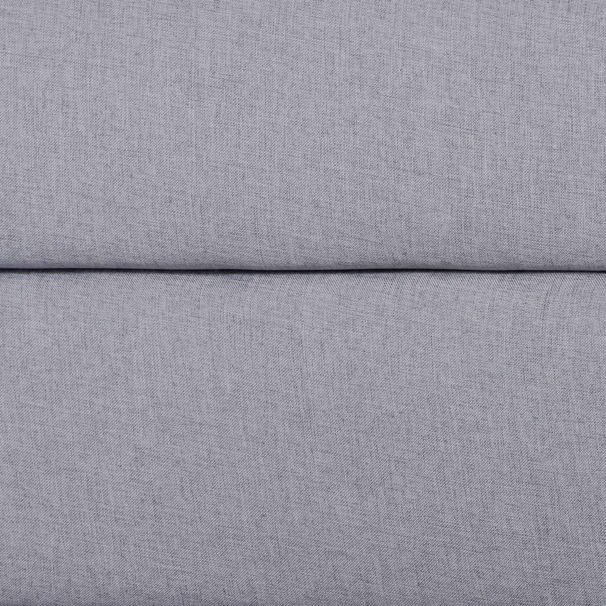 Light Grey Fabric Upholstered Queen Size Platform Bed N55650