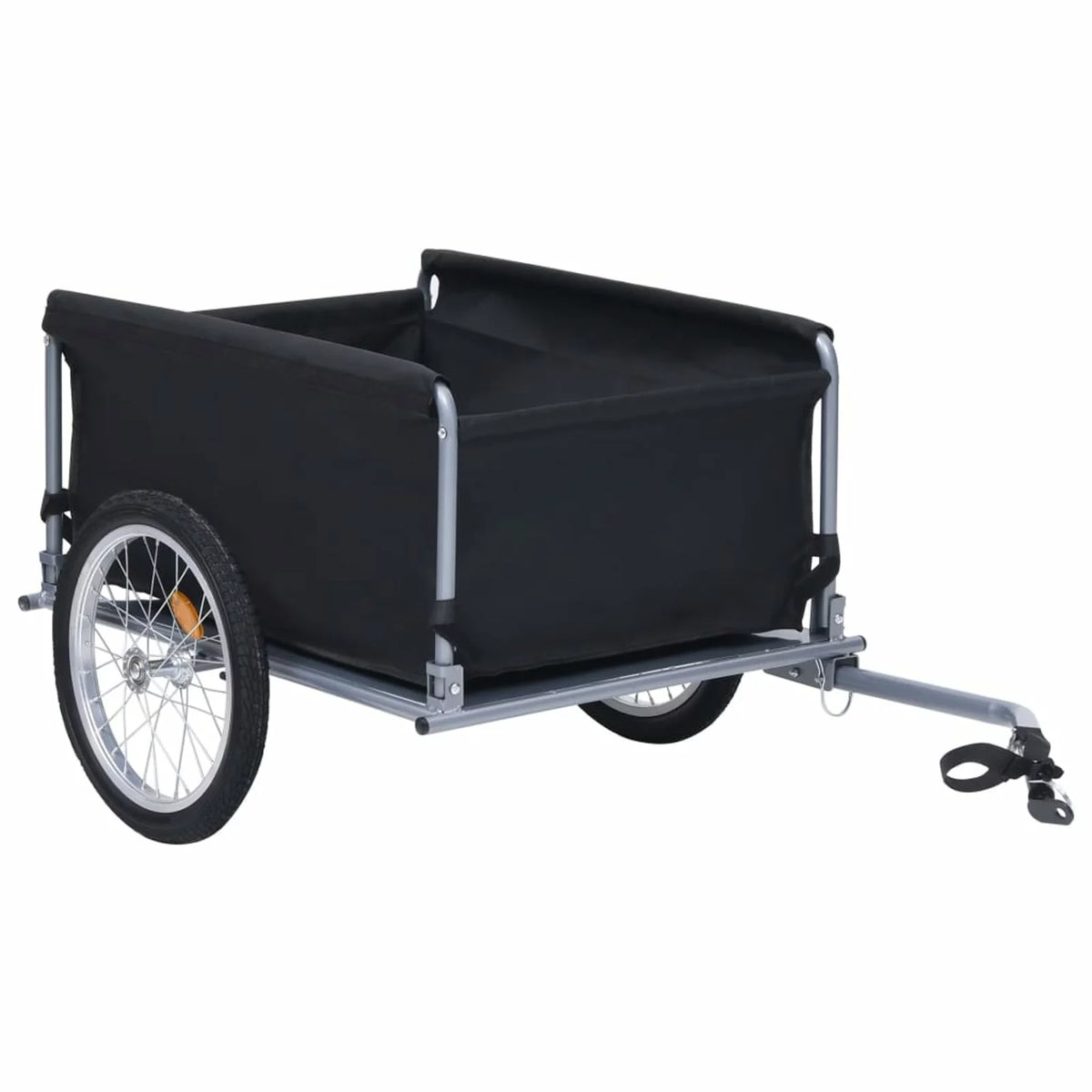 Bike Cargo Trailer with Foldable Drawbar and Removable Cargo Compartment 2 Wheels P3303
