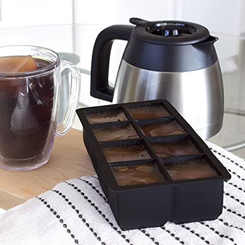 2 Silicone Ice Cube Tray + 2 Reusable Silicone Ice Cube Mold U7811