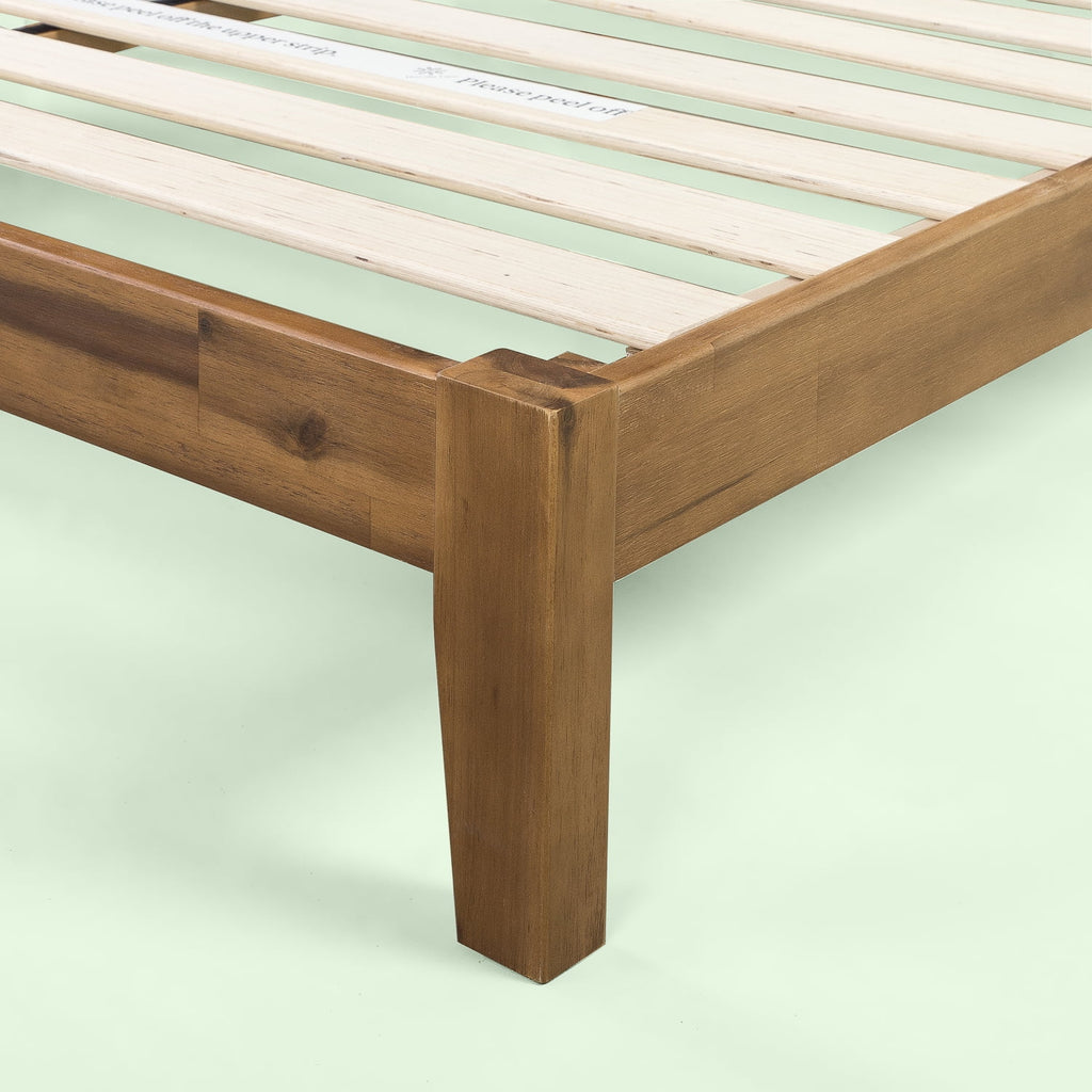 10" Wood Platform Bed Frame, Queen X655813