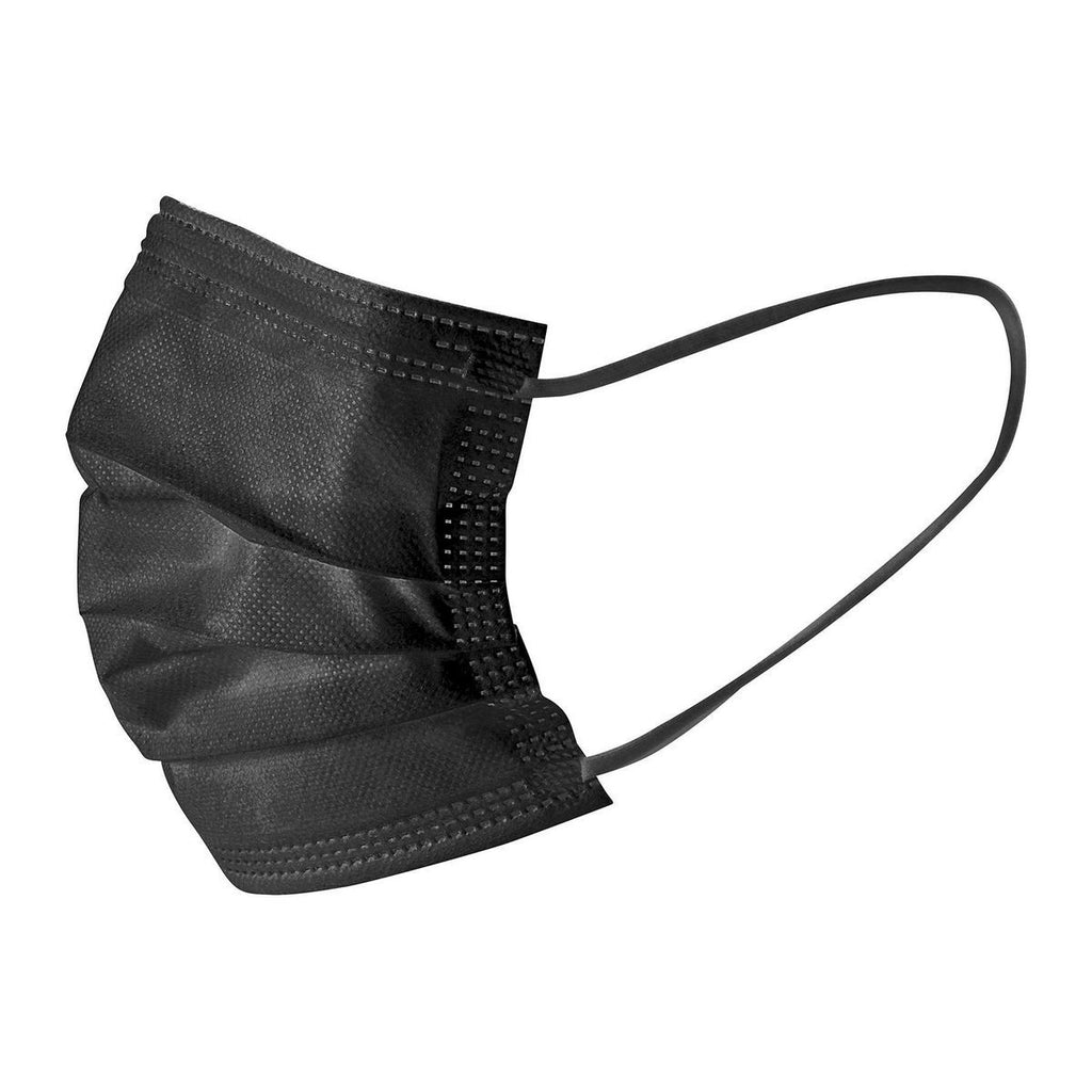 Black 10 Pack Disposable Face Masks X790