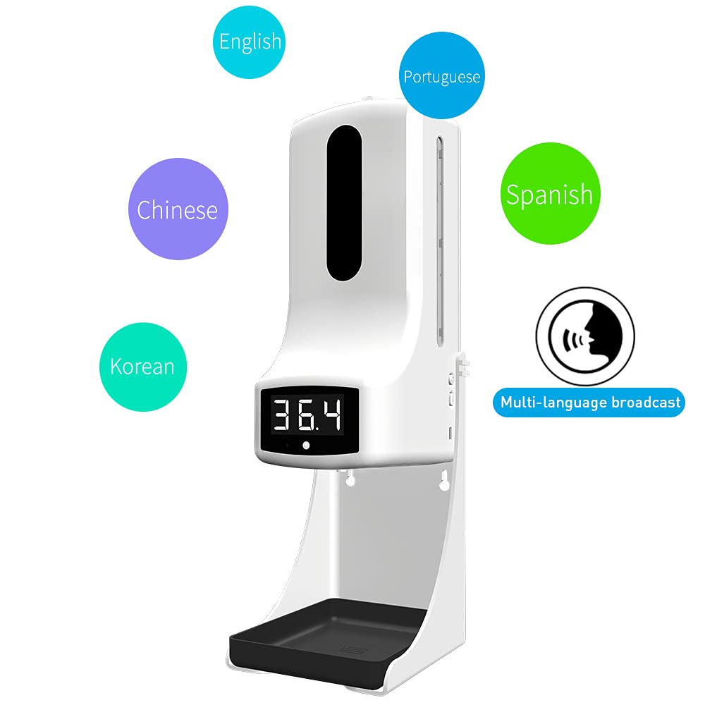 Wall Mounted Automatic Soap Dispenser with Thermometer C274246