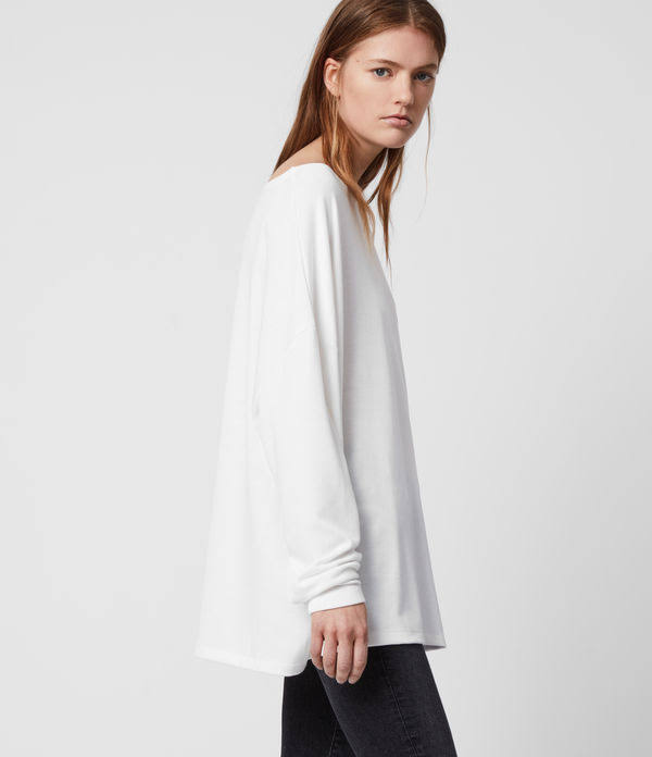 Oversized Tee Chalk White N991059
