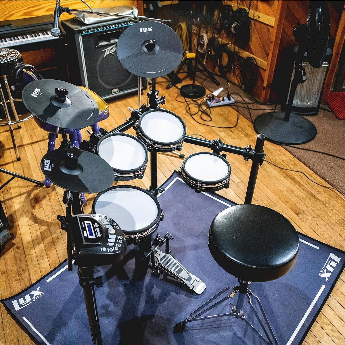 8-Piece Electronic Drum Set A8222