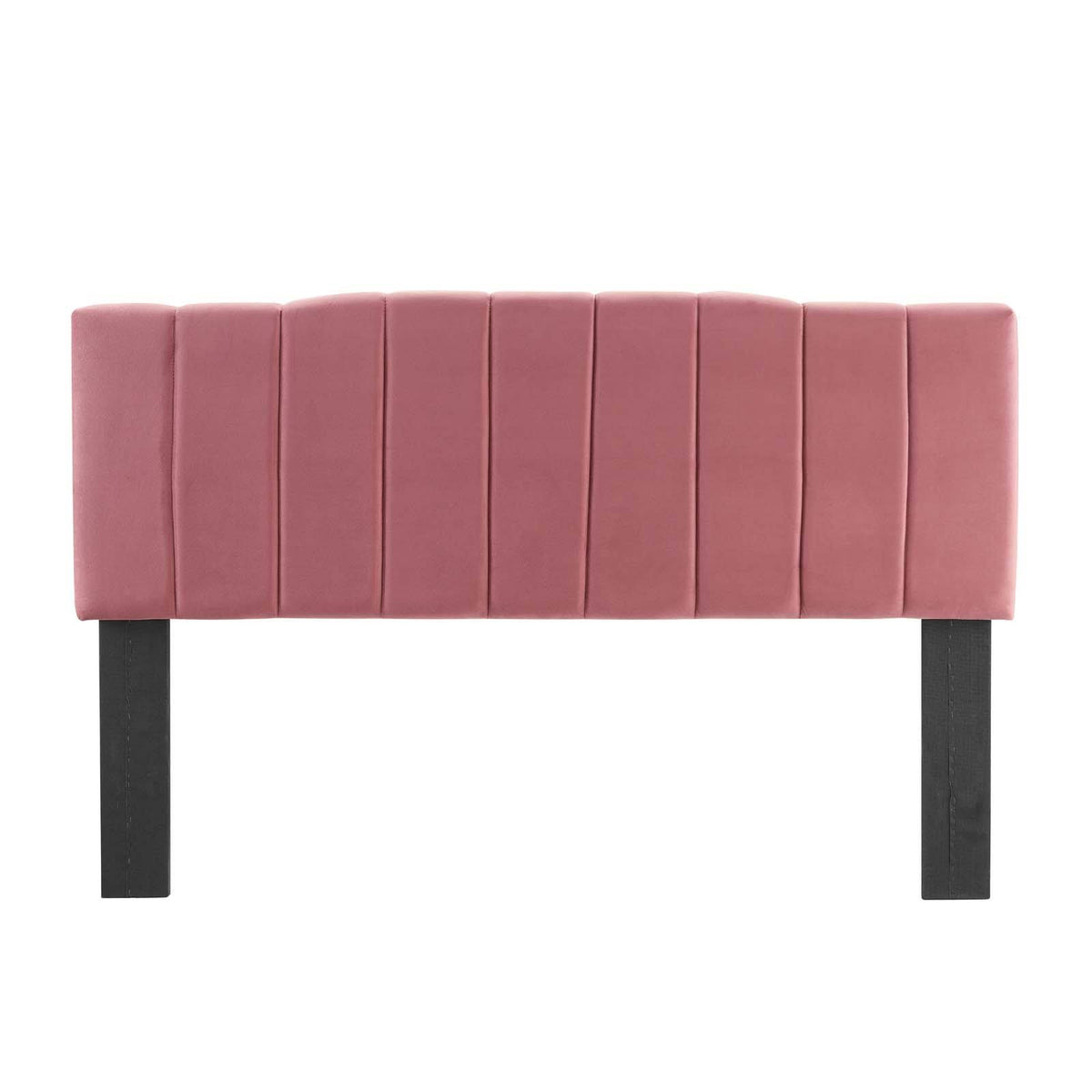 Navy Performance Velvet Full/Queen Headboard L439