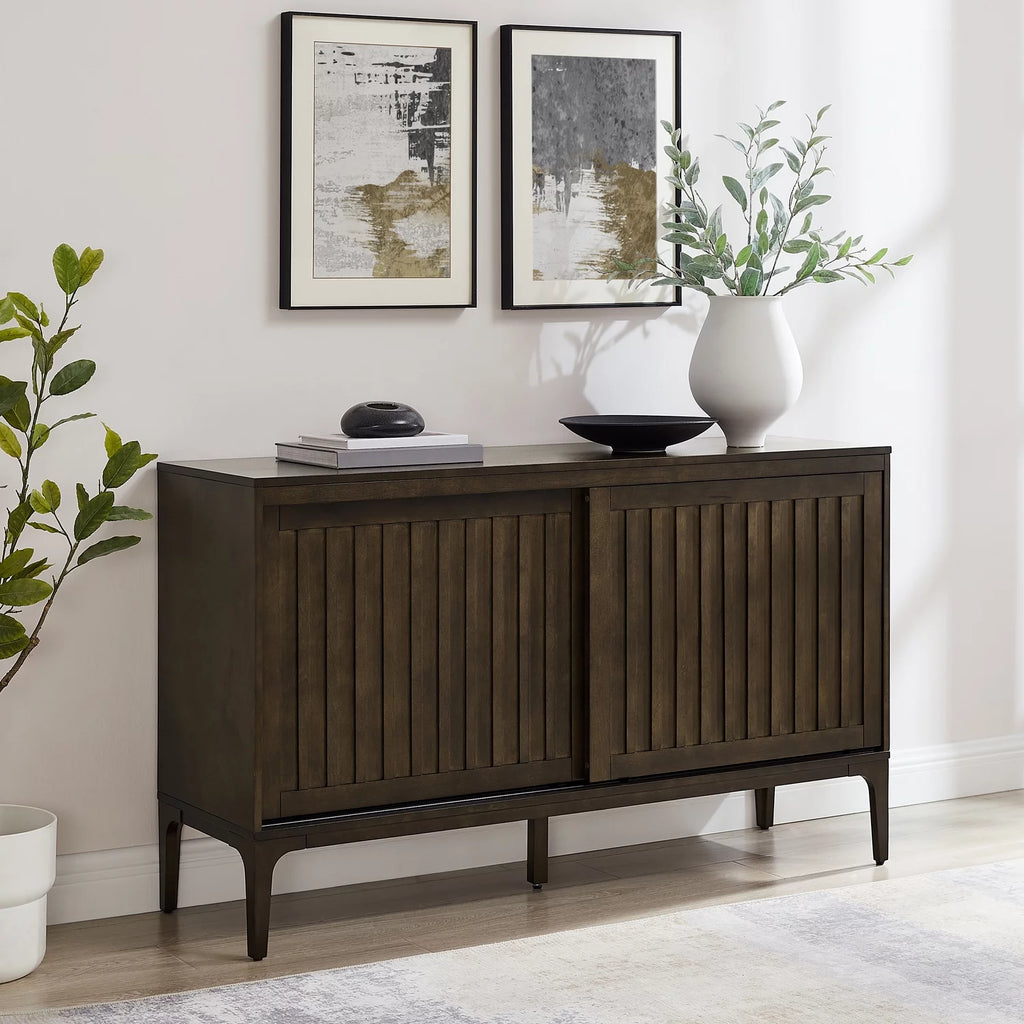 Dark Brown Wood Sideboard C63531