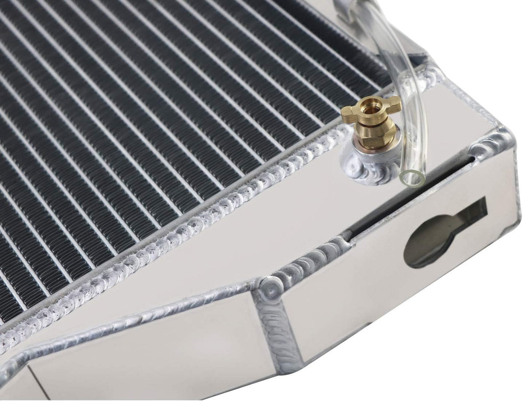 3 Row Aluminum Tractor Radiator With Radiator Cap W6229