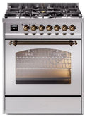 30 Dual Fuel Natural Gas Range in Stainless Steel H247418