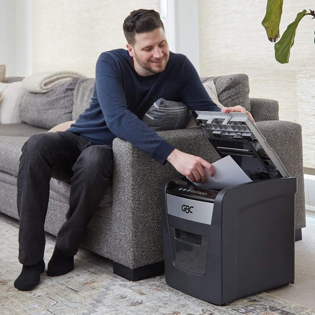 Auto Feed 100 Sheet Micro-Cut Paper Shredder Q739