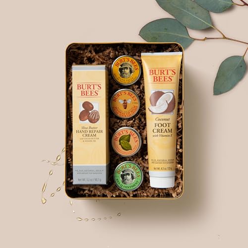 6 Products Giftable Tin Cuticle Cream Hand Salve Lip Balm Res-Q Ointment Hand Repair Foot Cream I345