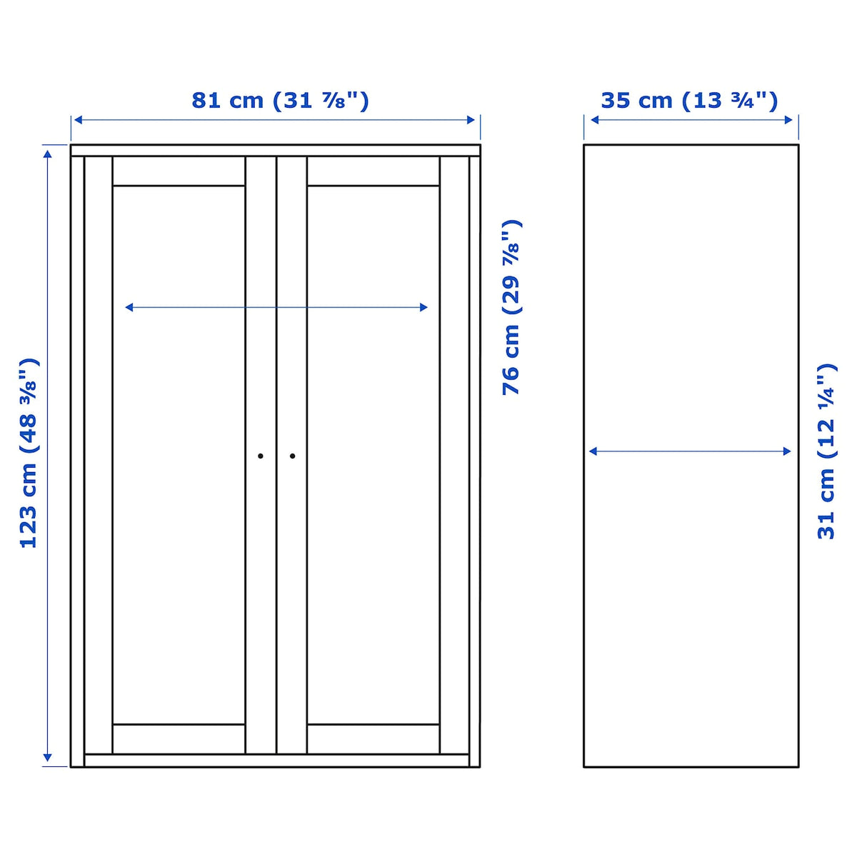 Dark Brown Cabinet V11427