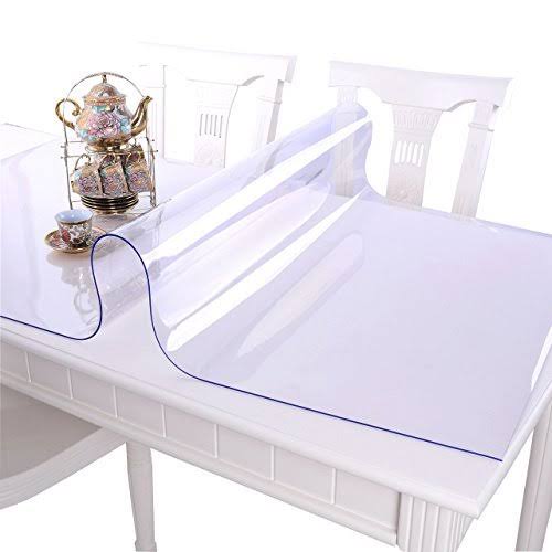 Clear PVC Table Cover Protector 28 x 60 inch E398
