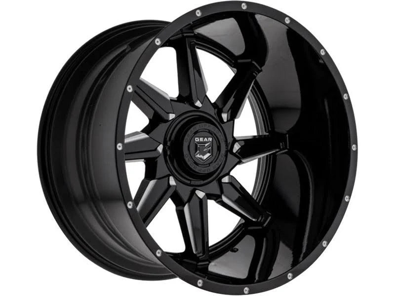 Gloss Black Wrath Wheel T1597