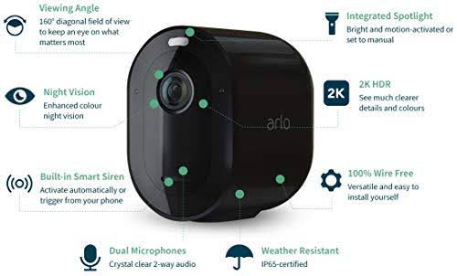 2K Surveillance Security Camera W291