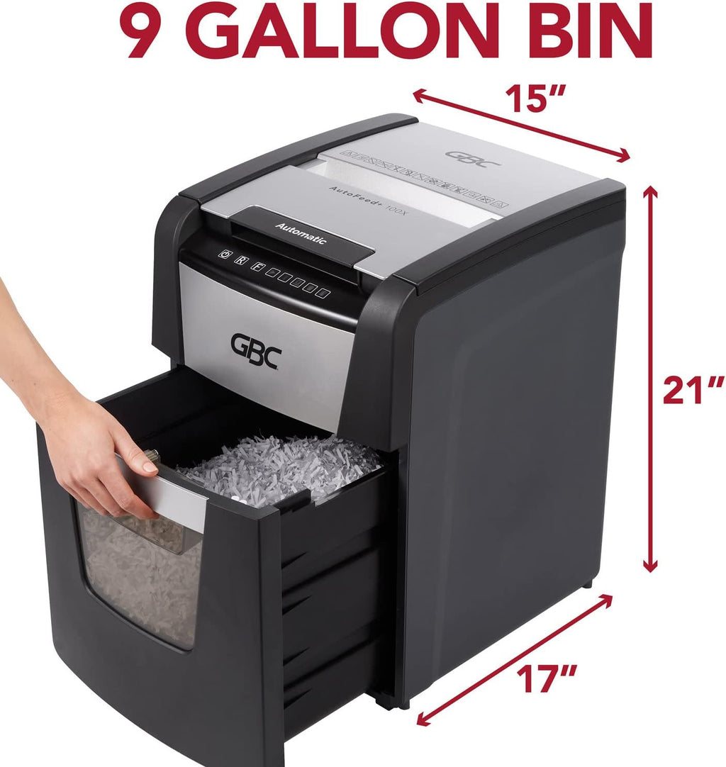 Auto Feed 100 Sheet Micro-Cut Paper Shredder Q739