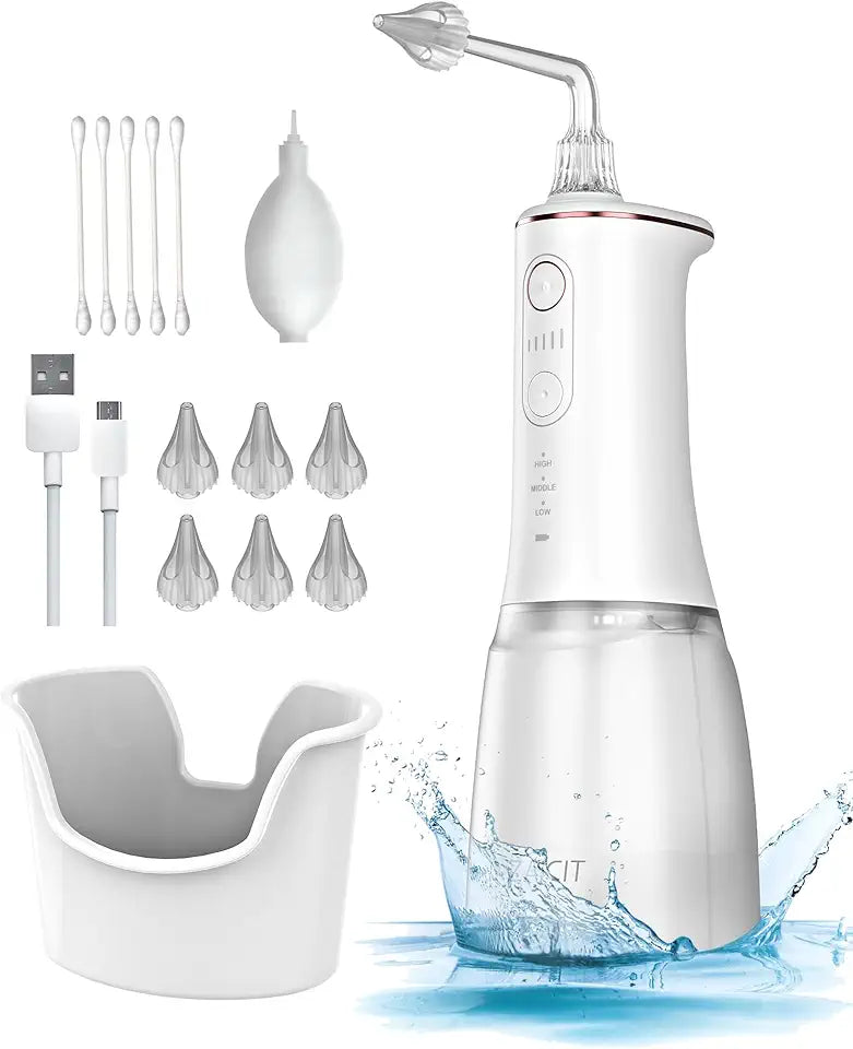 Electric Ear Wax Removal Kit with 3 Pressure Settings G14799