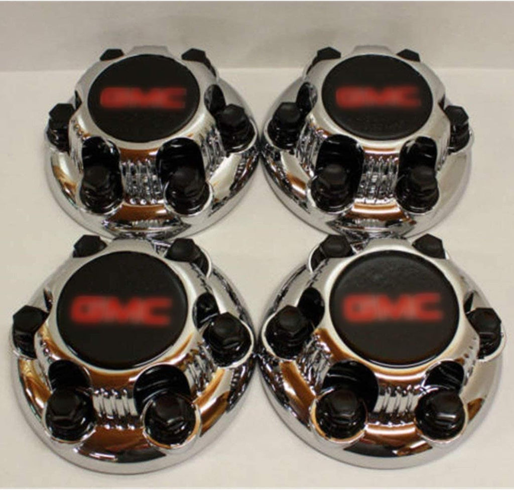 Set of 4 Chrome 6 Lug Center Caps O286