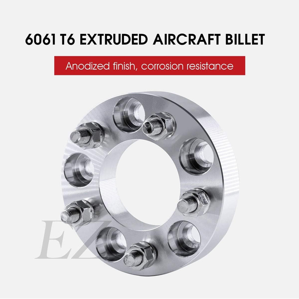 2 Wheel Adapters 5x120 to 5x120 Thickness 1.25 Inch 72.56mm Bore 14x1.5 Studs Y43504