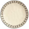 Cream Stoneware Dinner Plate - 12/Case B69321