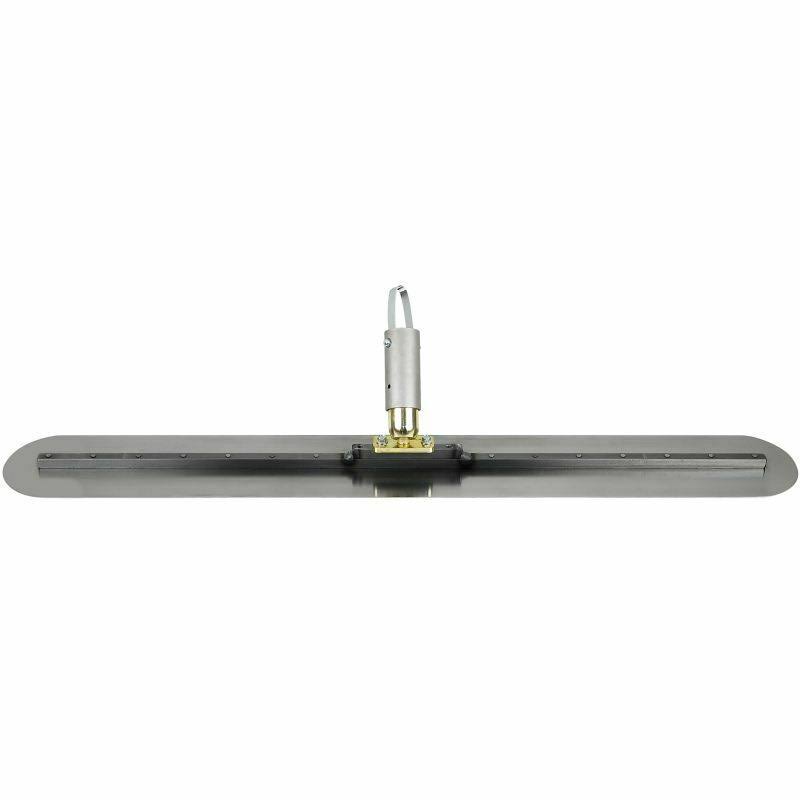 24x22 Carbon Steel Concrete Fresno Trowel with Ultra-Twist Bracket Q89966