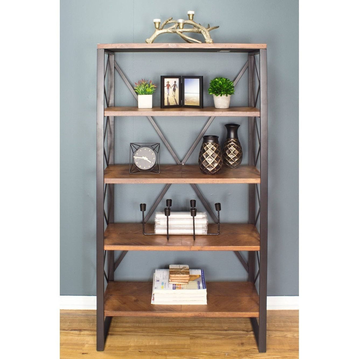 5 Shelf Standard Bookcase Q875657