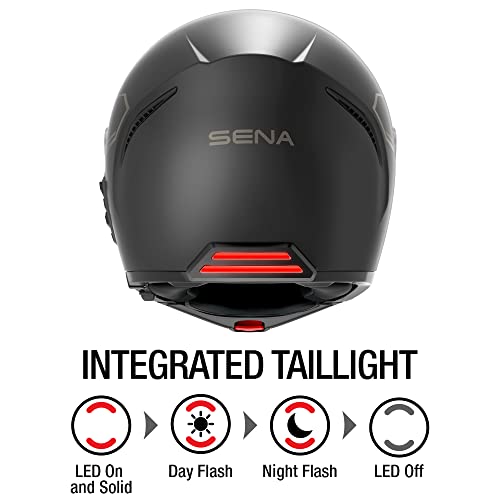 Matte Black Large Dual Visor Modular Bluetooth Helmet C2478