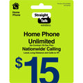$15 Home Phone Unlimited 30-Day Plan S3728