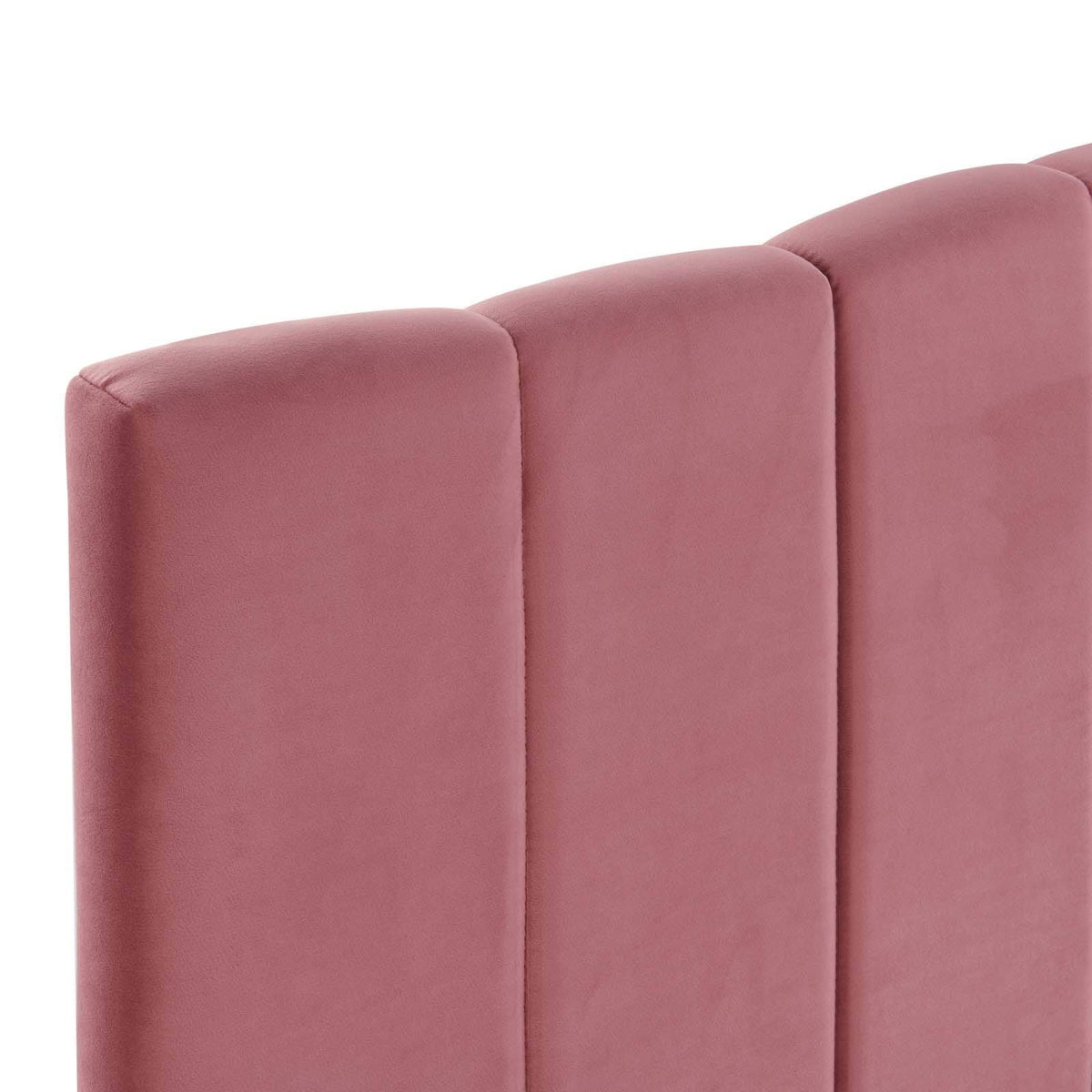 Navy Performance Velvet Full/Queen Headboard L439