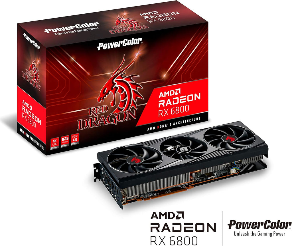 AMD Radeon RX 6800 Gaming Graphics Card with 16GB GDDR6 Memory Y2797