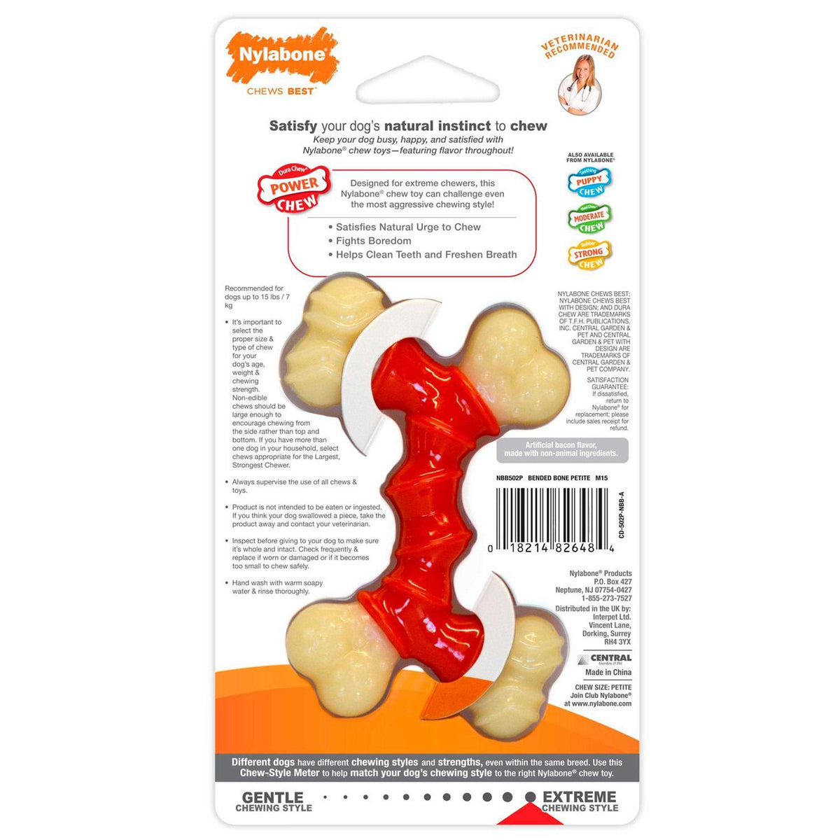 Double Bone Bacon Petite Pet Chew R92332