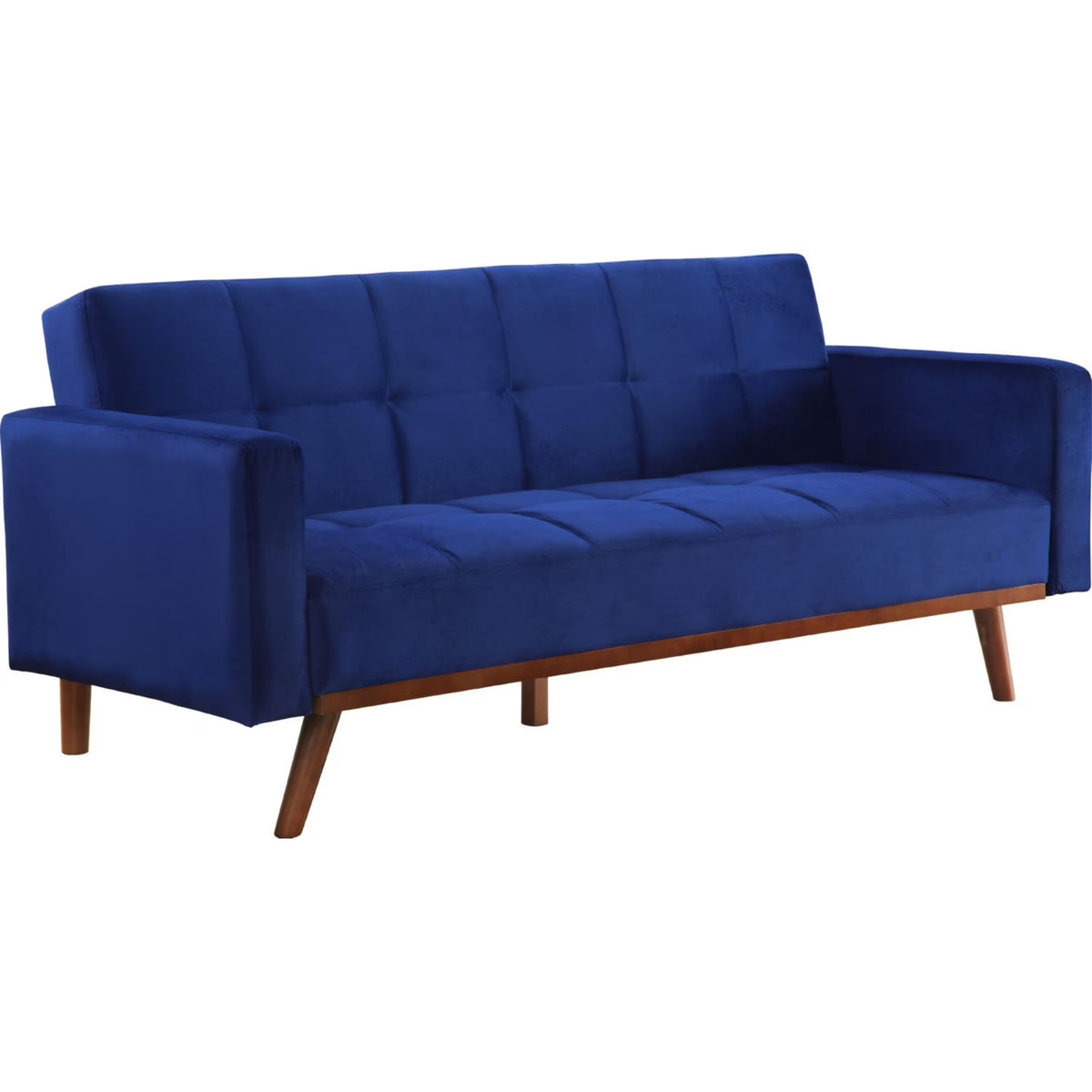 Blue Adjustable Fabric Sofa D277