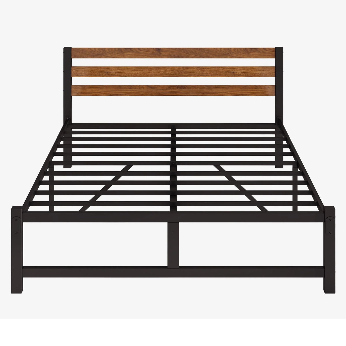 Queen Platform Bed Frame with Headboard H185