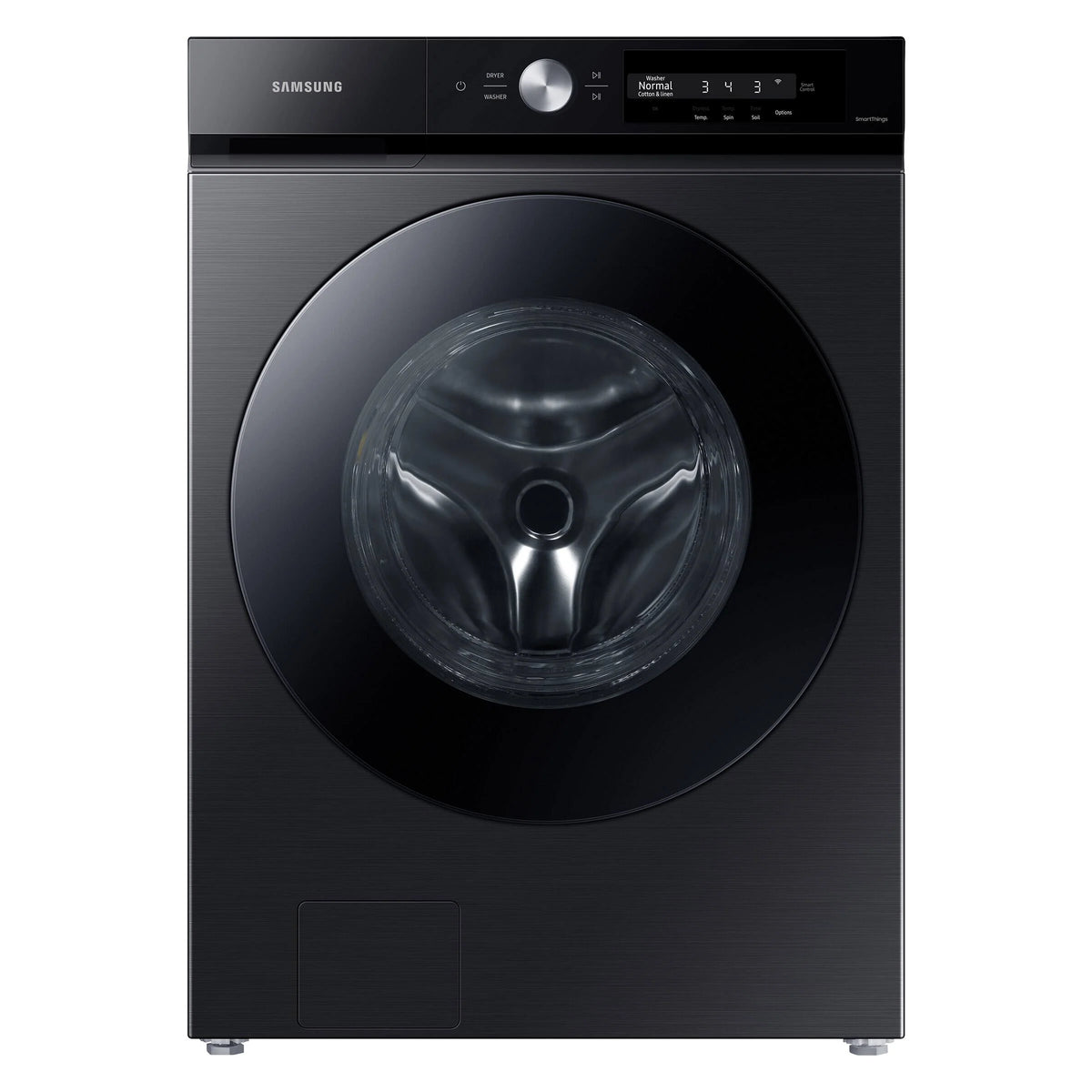 27 In. 5.3 Cu. Ft. Black Stainless Steel Front Load Washer J6699