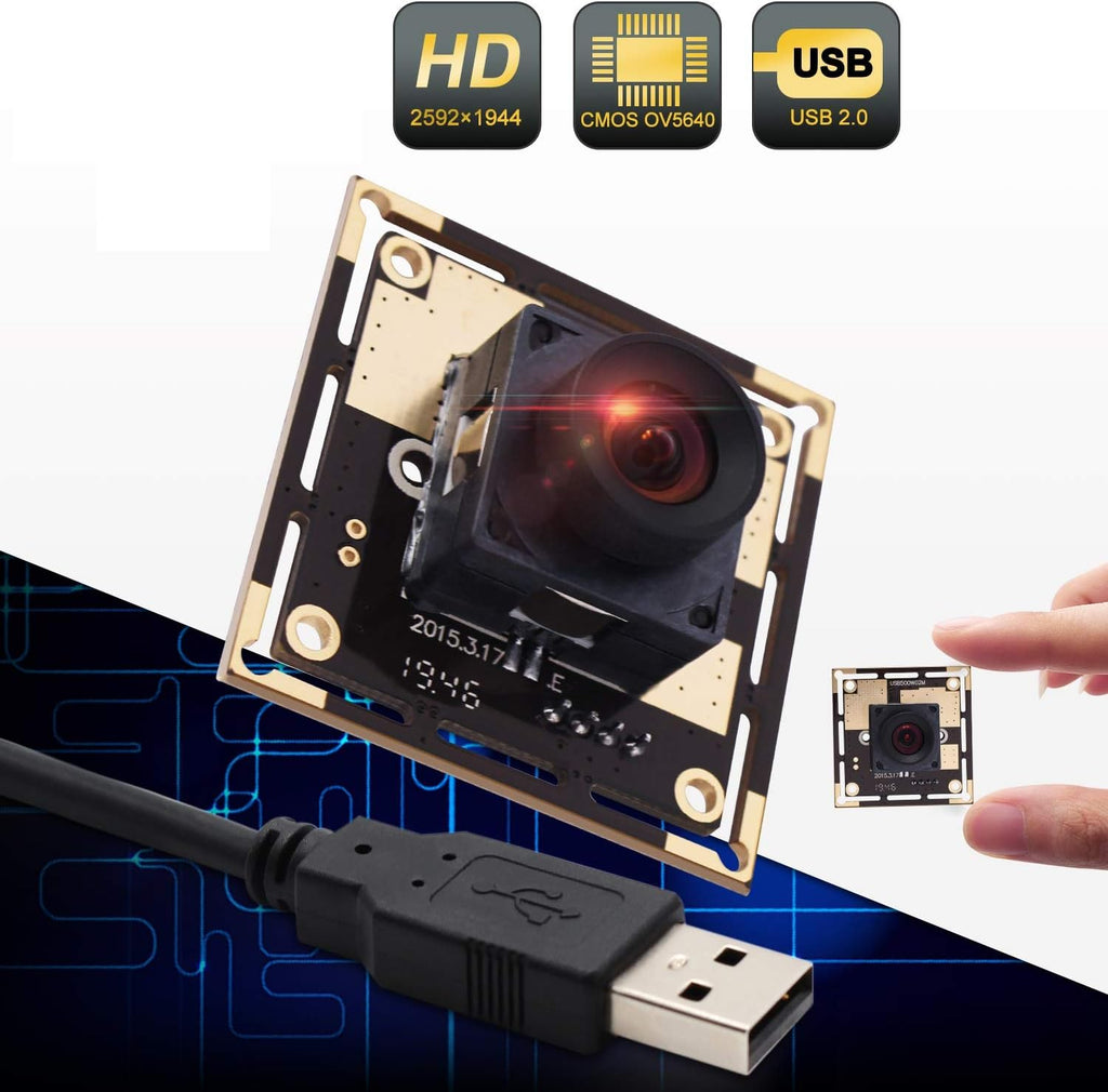 5 Megapixel USB Camera Module with 100 Degree Lens L783
