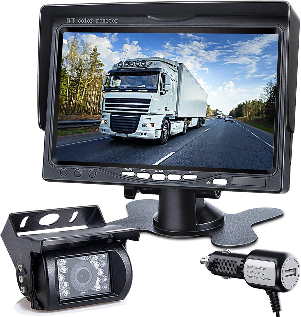 7-inch LCD HD Backup Camera Monitor Kit K591