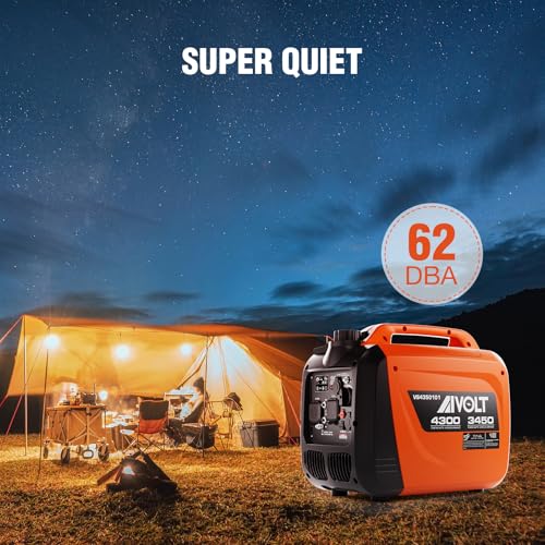 8000W Dual Fuel Inverter Generator with Electric Start F558