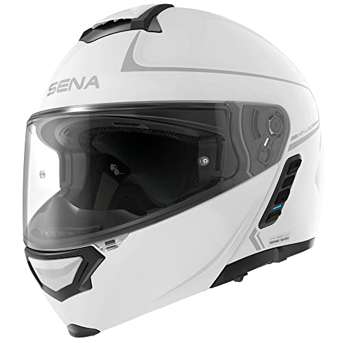 Matte Black Large Dual Visor Modular Bluetooth Helmet C2478