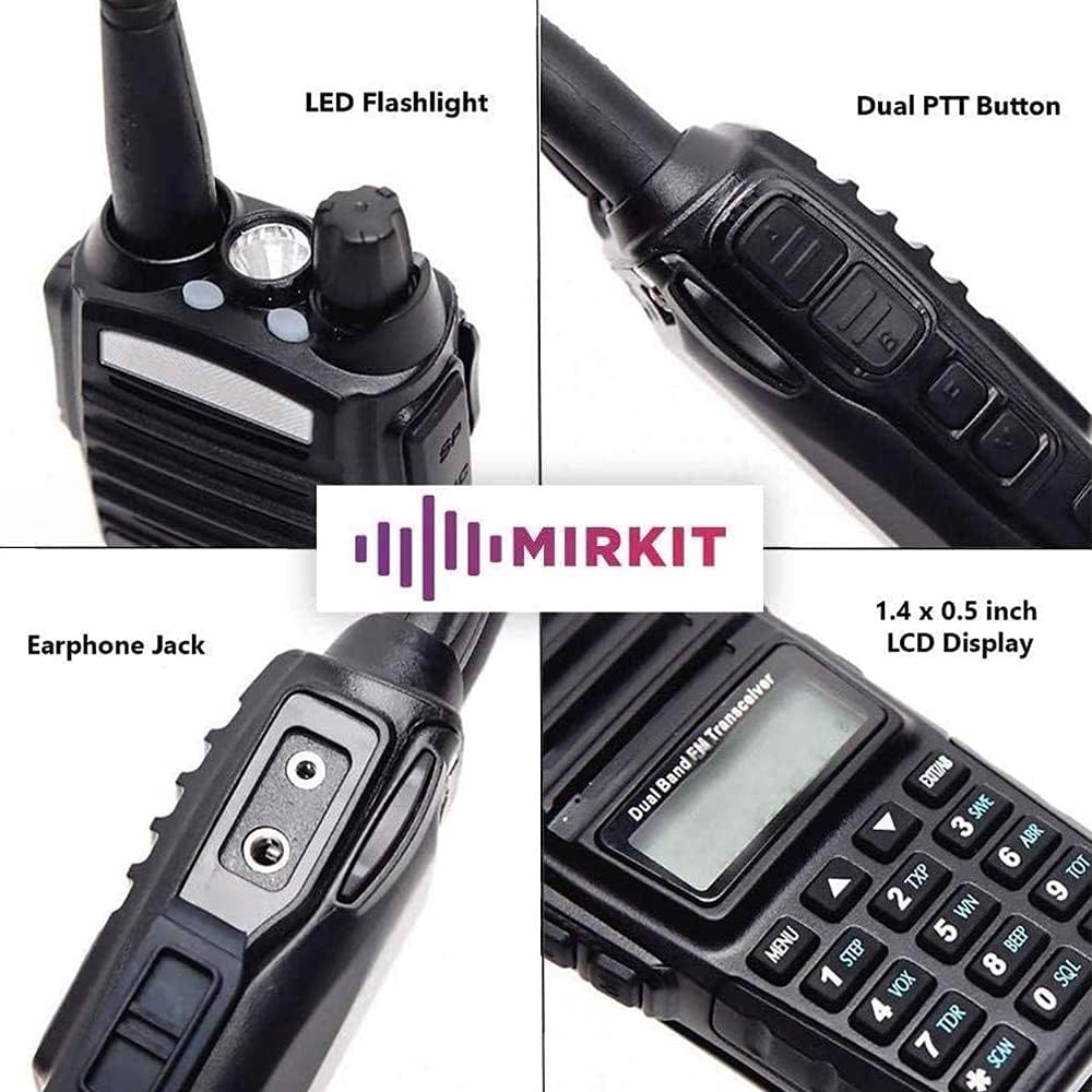 Red 8 Watt Ham Radio with 2800 mAh Battery & Programming Cable S431556