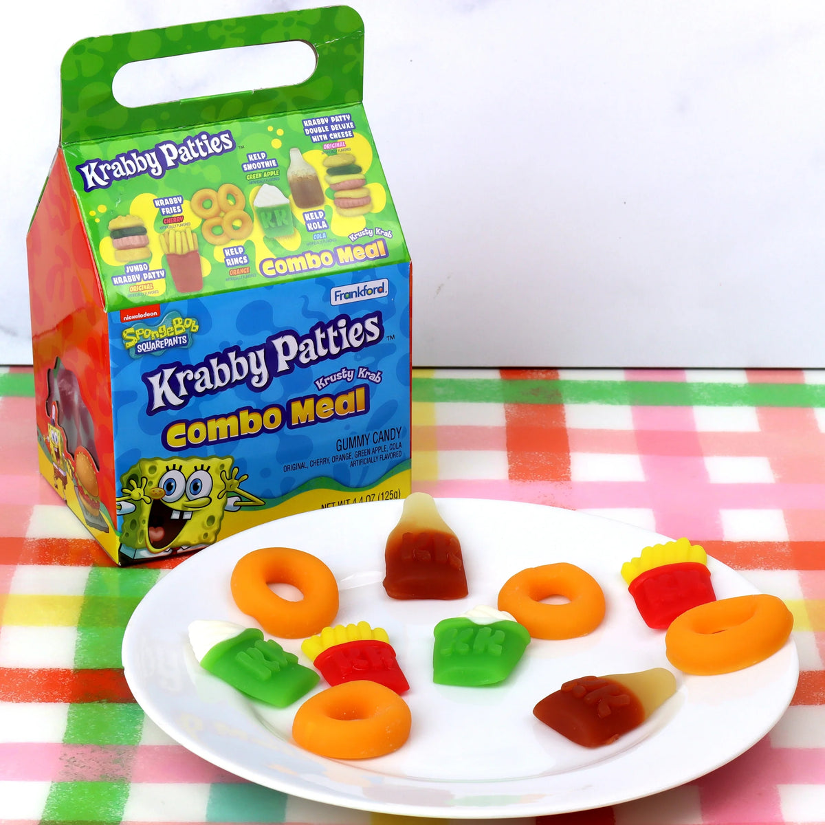 Krabby Patties Gummy Candy Combo Meal, 4.4oz M5328