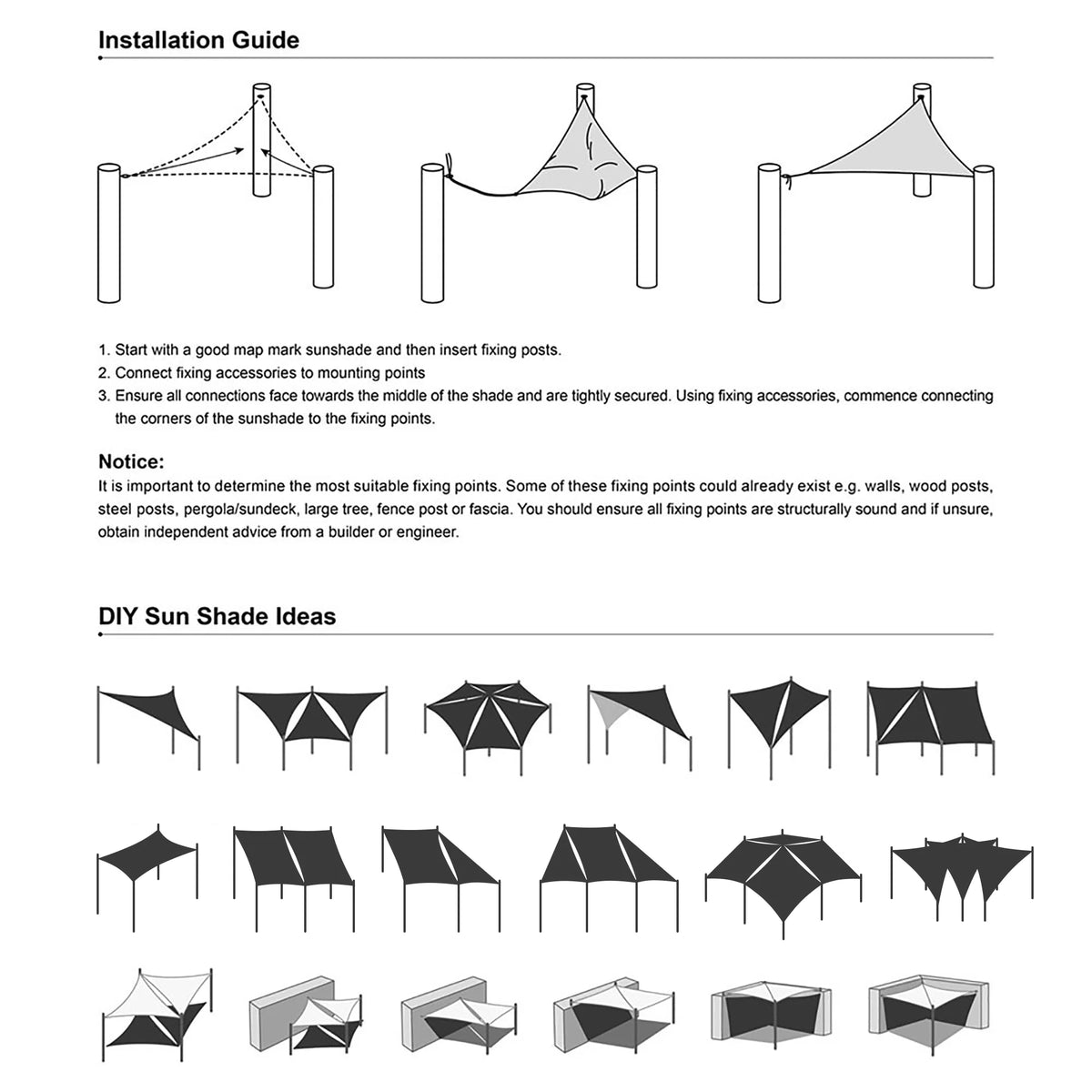 16x12 Ft 97% UV Block Rectangle HDPE Sun Shade Sail Canopy A793524