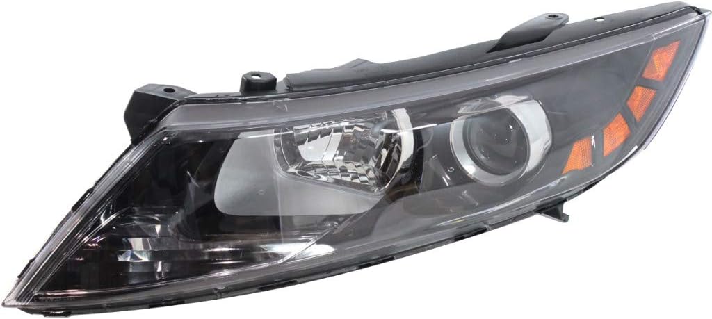 Headlight Assembly for Kia Optima 2010 2011 2012 2013 Pair Halogen Q2352