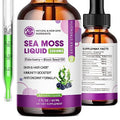 Irish Sea Moss Liquid Drops with Black Seed Oil Elderberry Burdock Root A771338